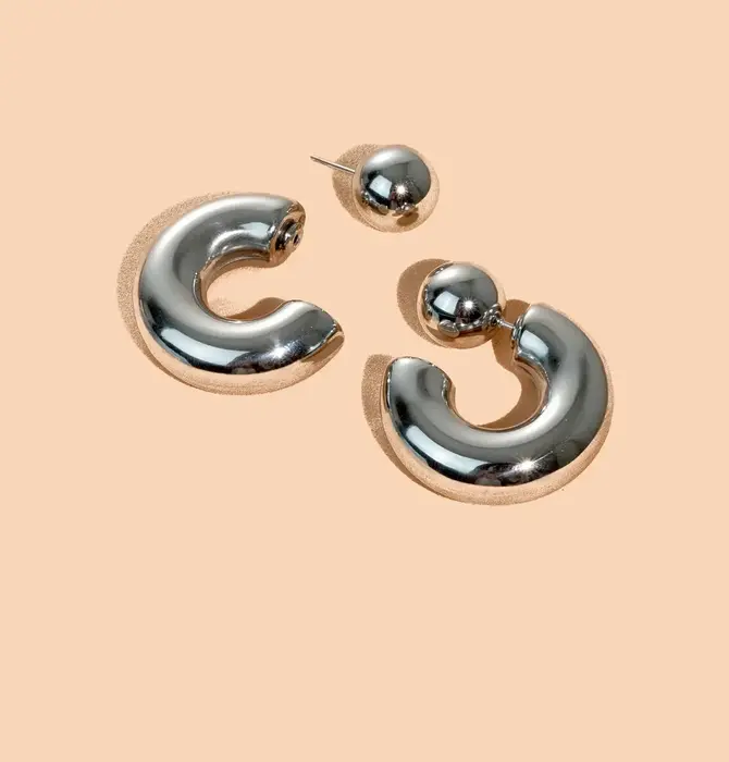 Earrings | Jacket Hoops