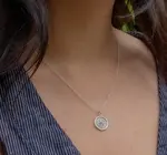 Necklace | Compass 18" | Sterling