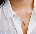 Necklace | No 2 Pencil 18" | Sterling Silver