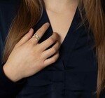 Ring | Adjustable Sword Bypass | Sterling & Bronze