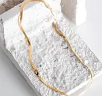 Necklace | Zoe Snake Chain | 18KGP