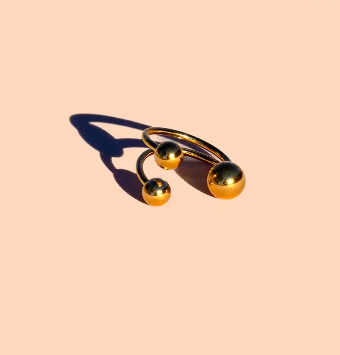 Ring | 3-Orb | 18KGP