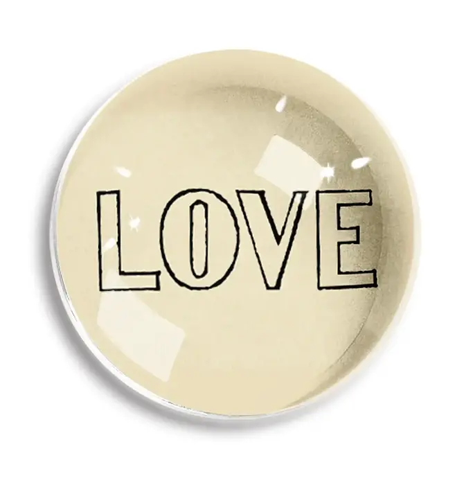Paperweight | Crystal Dome | Love Outline