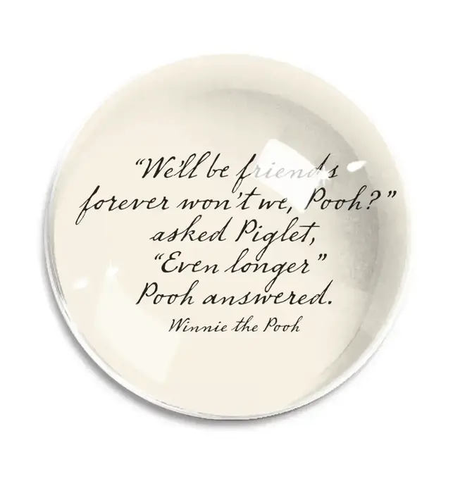 Paperweight | Crystal Dome | Quote