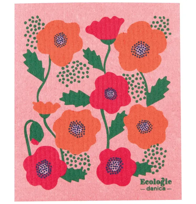 Swedish Dishcloth | Poppy