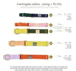 Dog Collar | Martingale | Merlot + Lilac