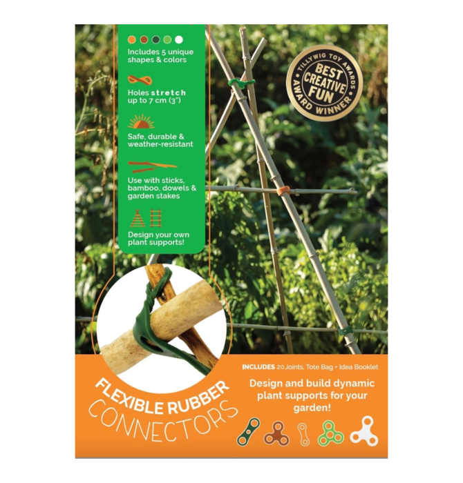 Connector Set | Flexible Rubber | 20-Piece Garden