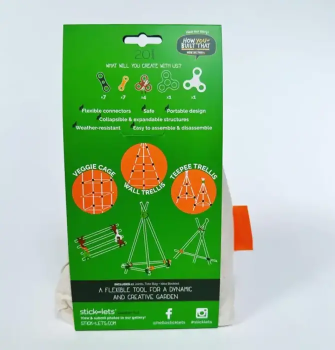 Connector Set | Flexible Rubber | 20-Piece Garden
