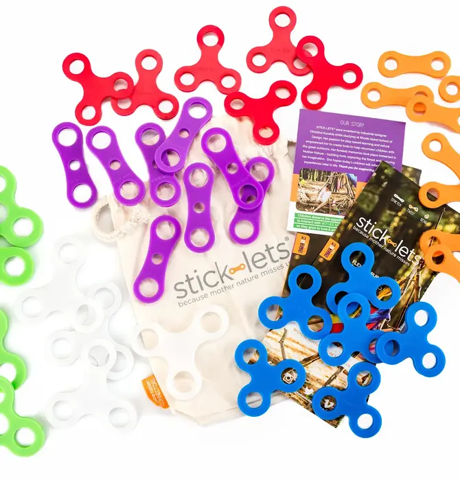 Connector Set | Flexible Rubber | 36-Piece Playdate