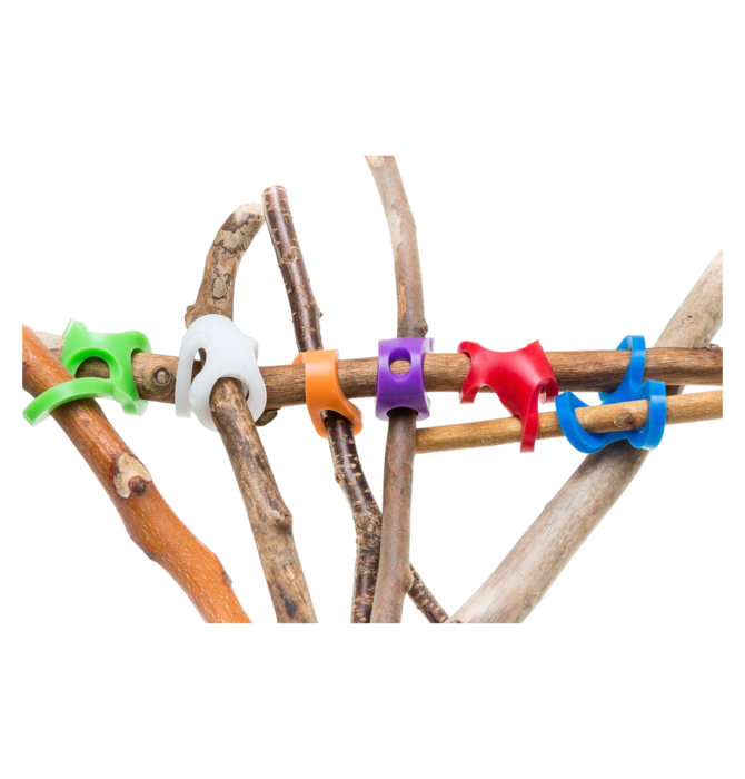 Connector Set | Flexible Rubber | 6-Piece Hexa Fort