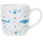 Mug | Porcelain | Aveiro Fish