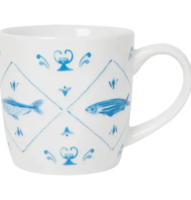 Mug | Porcelain | Aveiro Fish