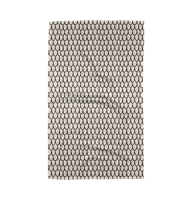 Tea Towel | Microfiber | Fish Scale Scribble
