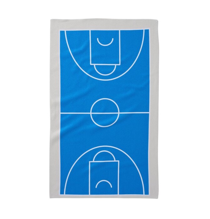 Tea Towel | Microfiber | Hoops Basketball Court