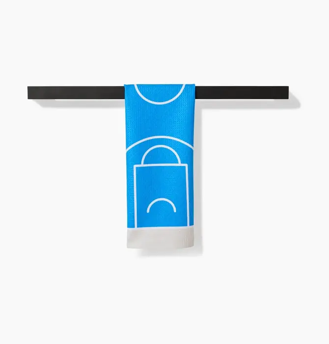 Tea Towel | Microfiber | Hoops Basketball Court