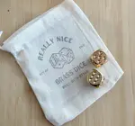 Dice Set | Brass | Really Nice