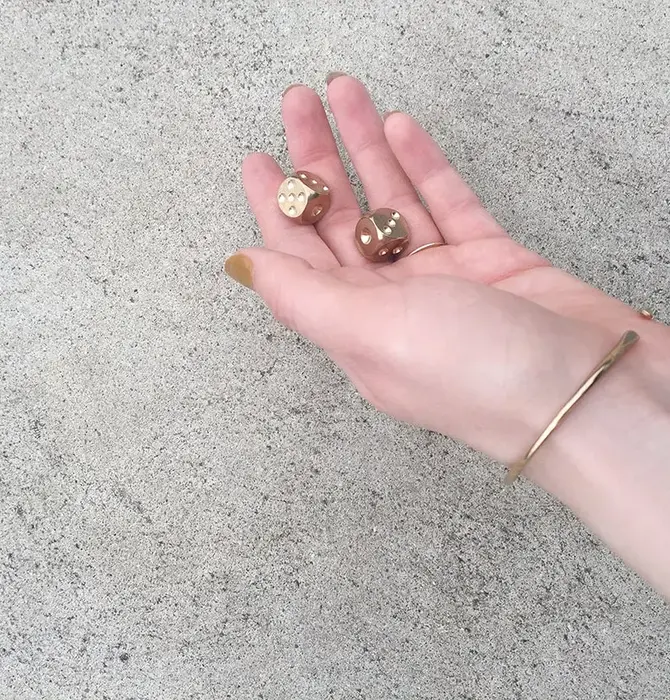 Dice Set | Brass | Really Nice