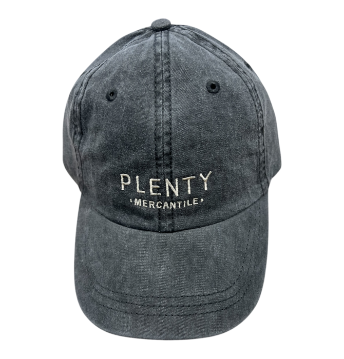 Baseball Hat | "Plenty Mercantile" | Peppercorn