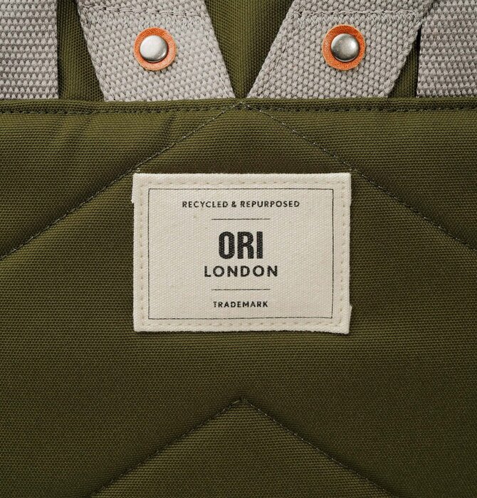 Backpack Roll-Top | Richmond | Canvas | Medium | Moss Green