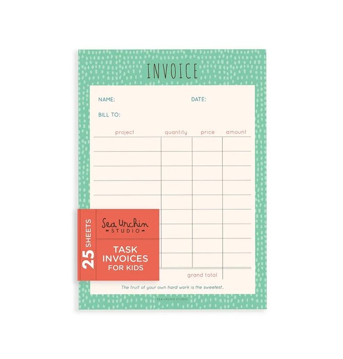 Notepad | Task Invoice for Kids