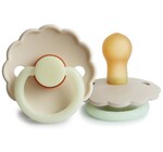 Pacifier | Brown Rubber Tip | Assorted Colors