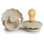 Pacifier | Brown Rubber Tip | Assorted Colors