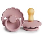 Pacifier | Brown Rubber Tip | Assorted Colors