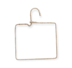 Hanger | Wire & Natural Fiber Wrapped