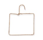 Hanger | Wire & Natural Fiber Wrapped