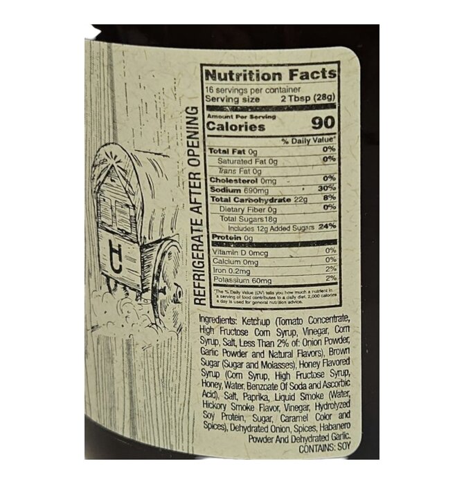 BBQ Sauce | Spicy Honey Habanero