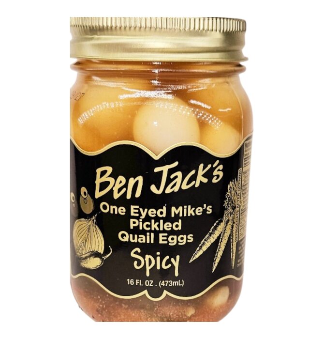 Pickled Quail Eggs | One Eyed Mike’s Spicy