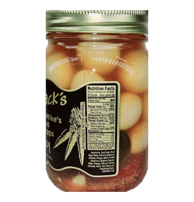 Pickled Quail Eggs | One Eyed Mike’s Spicy