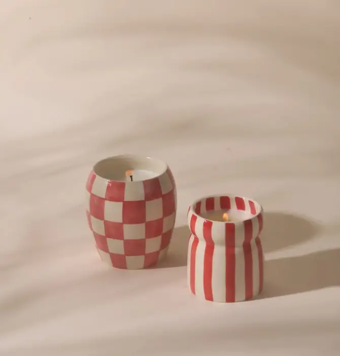 Candle | Cabana Stripe
