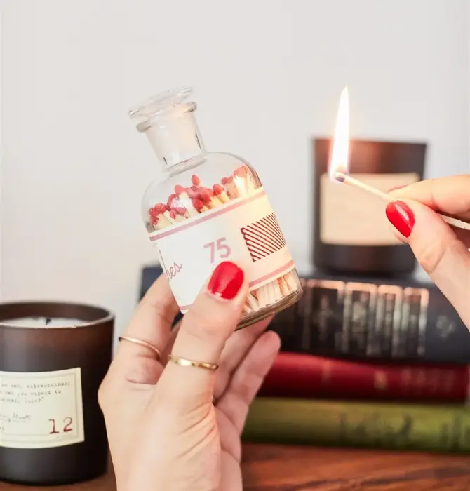 Matches | Glass Bottle