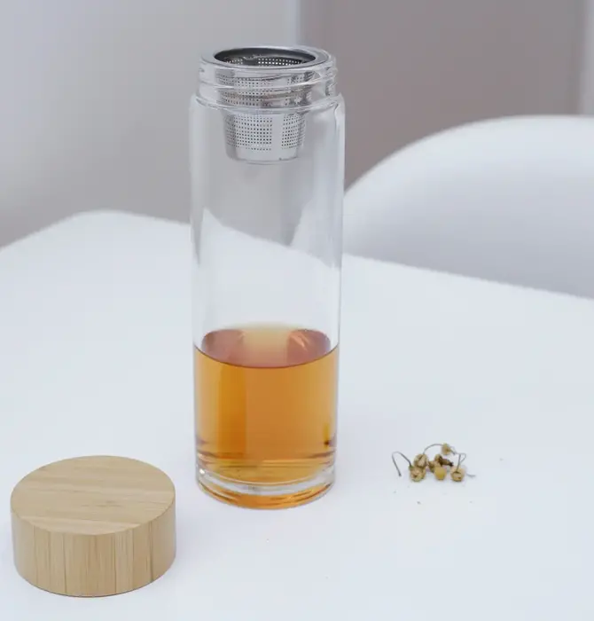 Bottle | Glass Tea Infuser | Zen