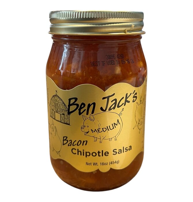 Salsa | Bacon Chipotle Pepper | Medium
