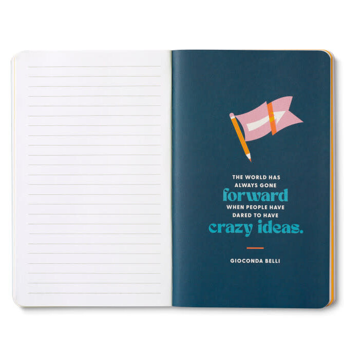 Book | "Write Now" Journal | Remember, Ideas Become Things