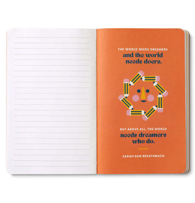 Book | "Write Now" Journal | Remember, Ideas Become Things