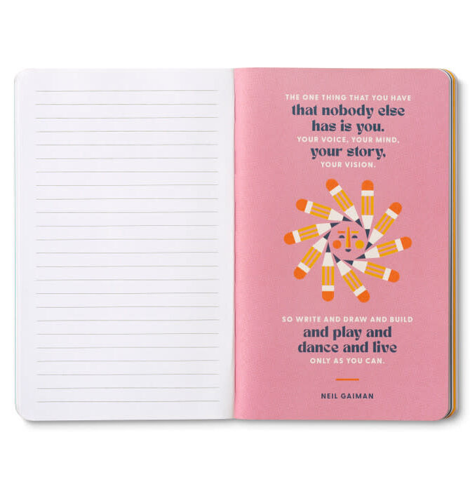 Book | "Write Now" Journal | Remember, Ideas Become Things