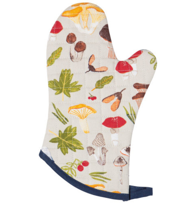 Oven Mitt | Field Mushrooms