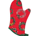 Oven Mitt | Christmas Wreaths