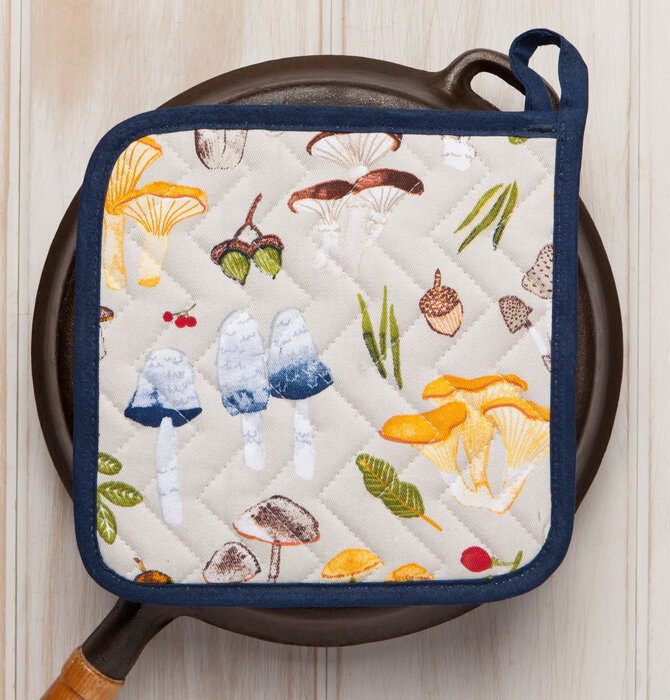 Potholder | Field Mushrooms