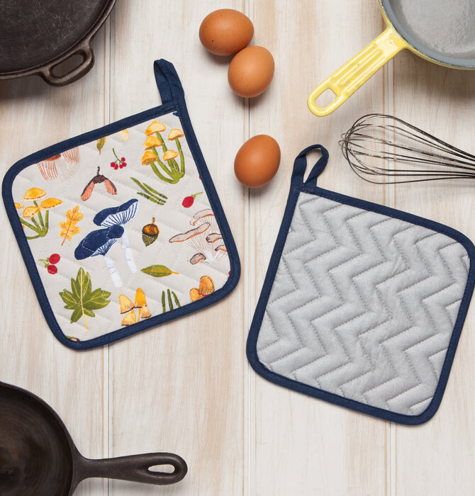 Potholder | Field Mushrooms
