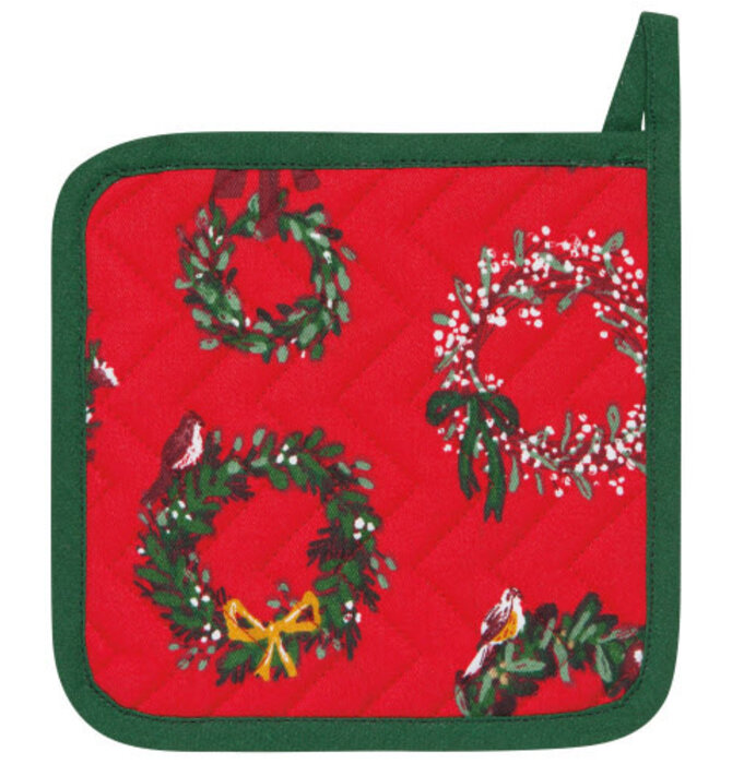 Potholder | Christmas Wreaths