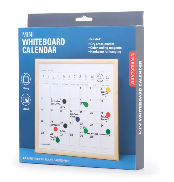 Calendar | Dry Erase | Mini Whiteboard