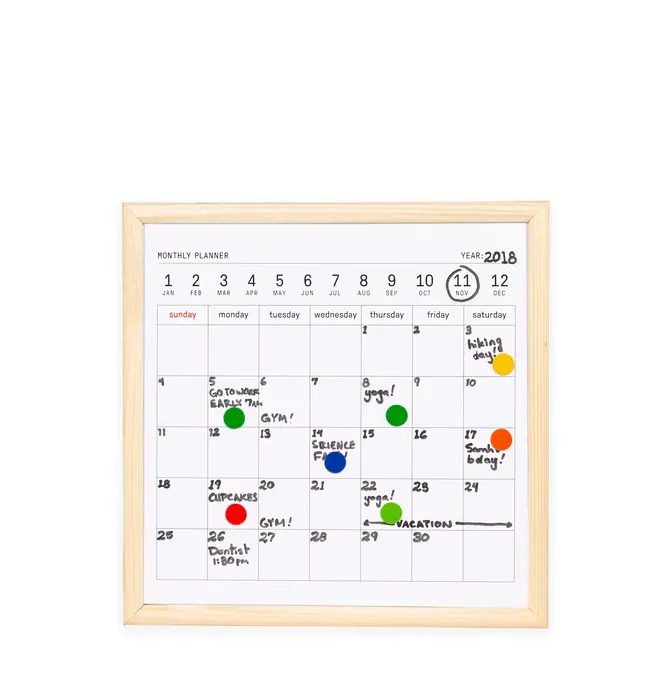 Calendar | Dry Erase | Mini Whiteboard