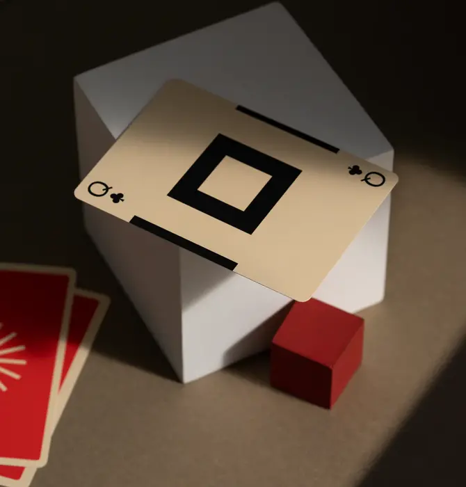 Playing Cards | Eames Starburst | Red Ed.