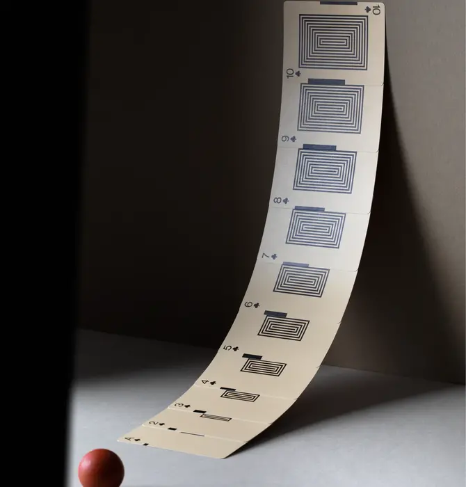 Playing Cards | Eames Starburst | Red Ed.