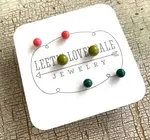 Stud Earrings | Tiny Lucite Set