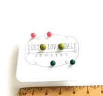 Stud Earrings | Tiny Lucite Set